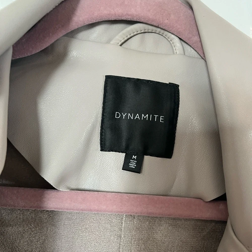 Dynamite Women's Light Mauve/Grey Jacket - Picture 5 of 5